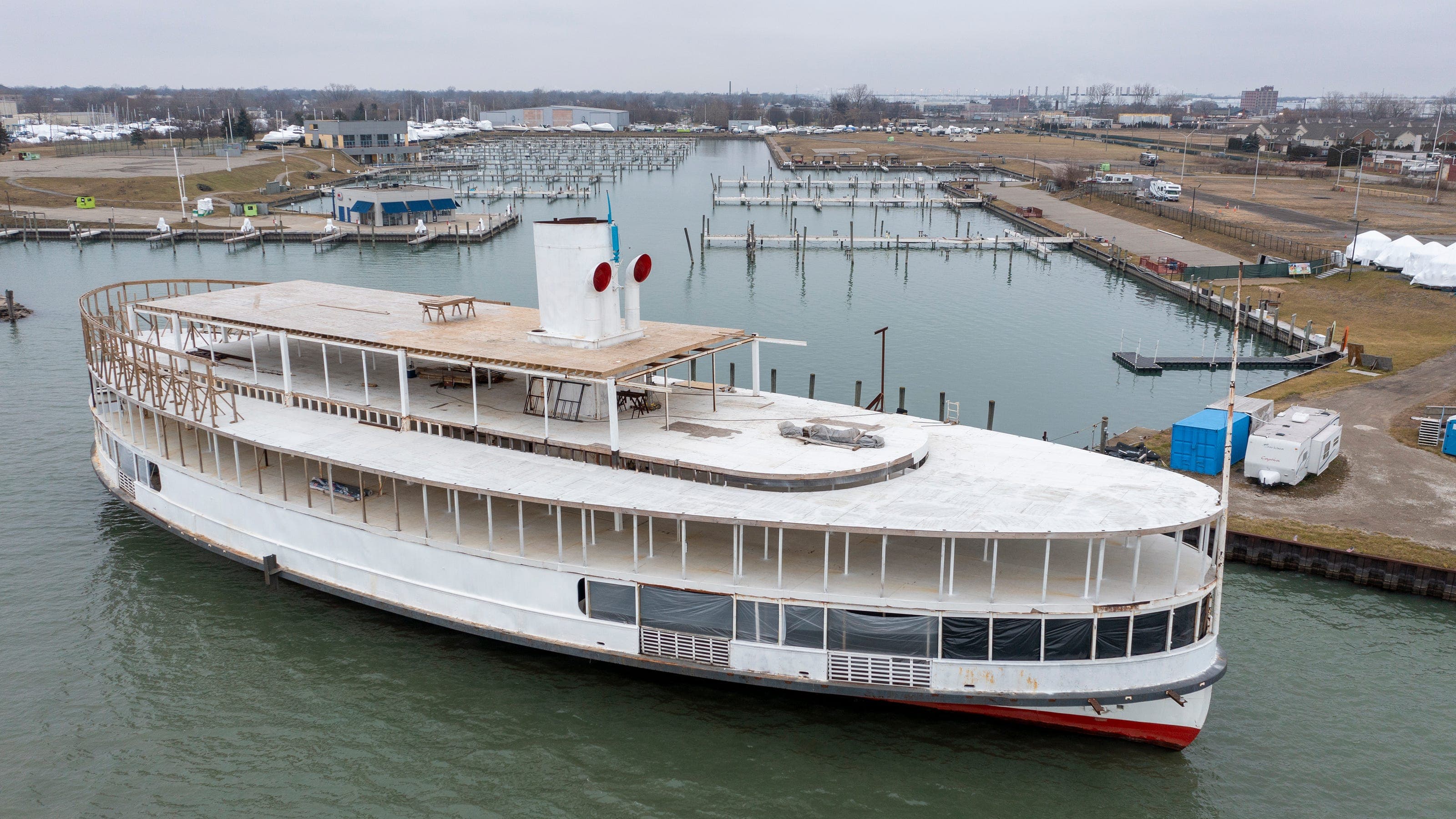 Boblo Boat Ste. Claire Reopens as a Museum Near Belle Isle