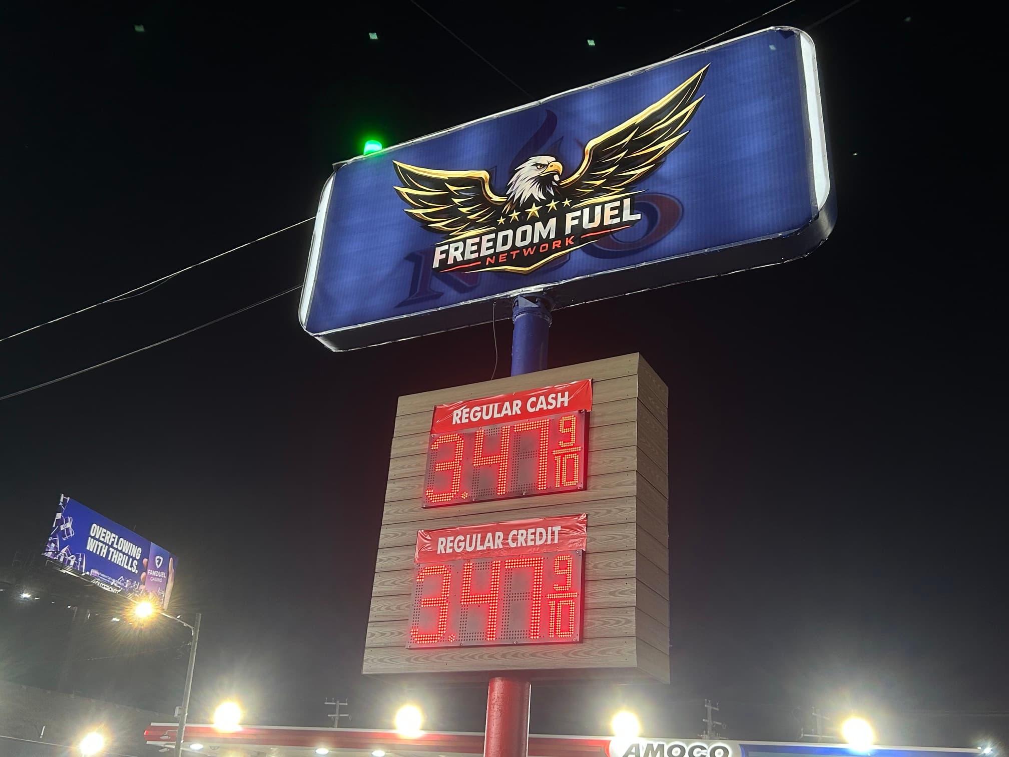 Freedom Fuel station opens at Harper Avenue and Cadieux with regular gas at $3.47, about 65 cents below Metro Detroit average